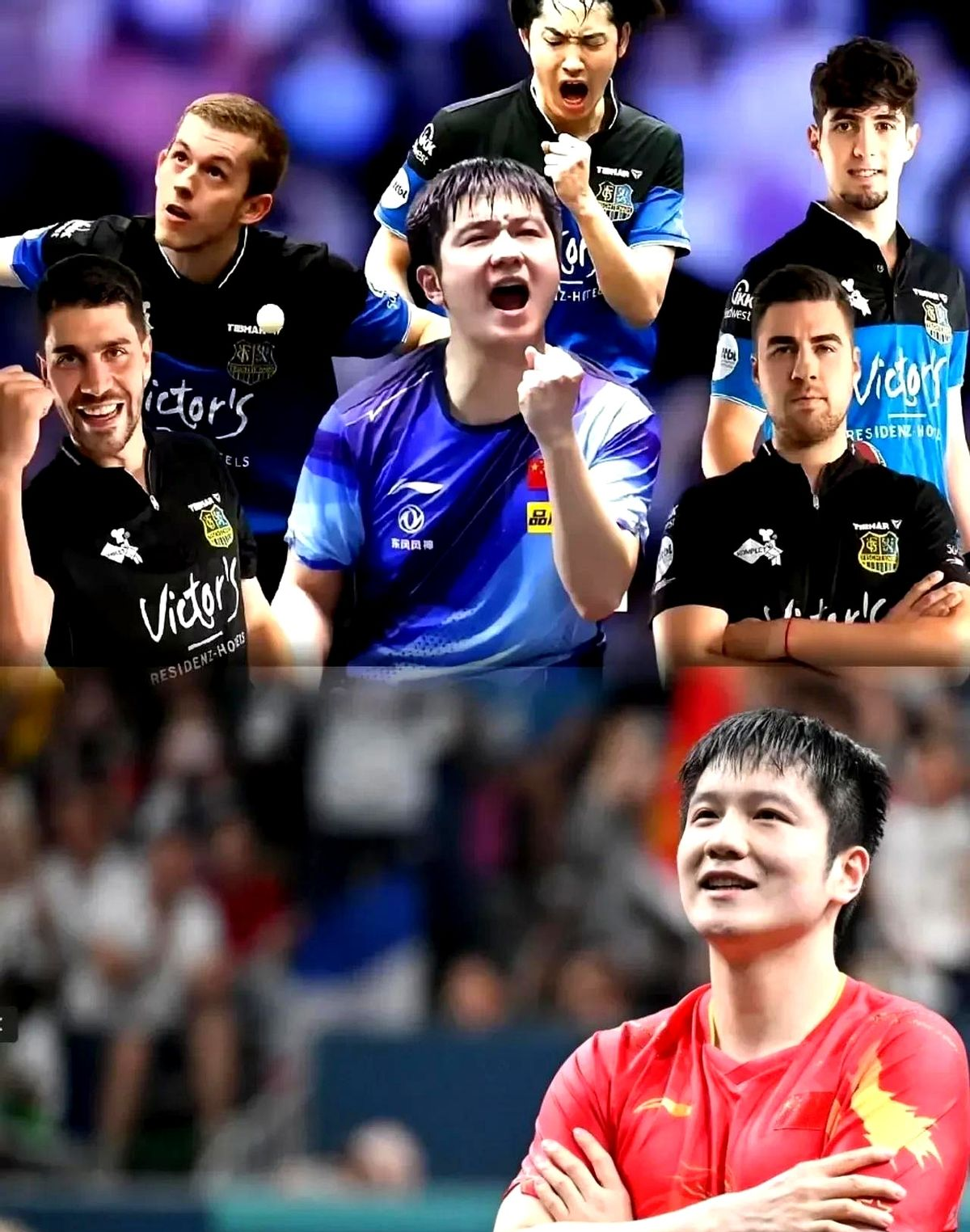 德国队横扫英格兰队,樊振东惊艳四座 德国队横扫英格兰队,樊振东惊艳四座